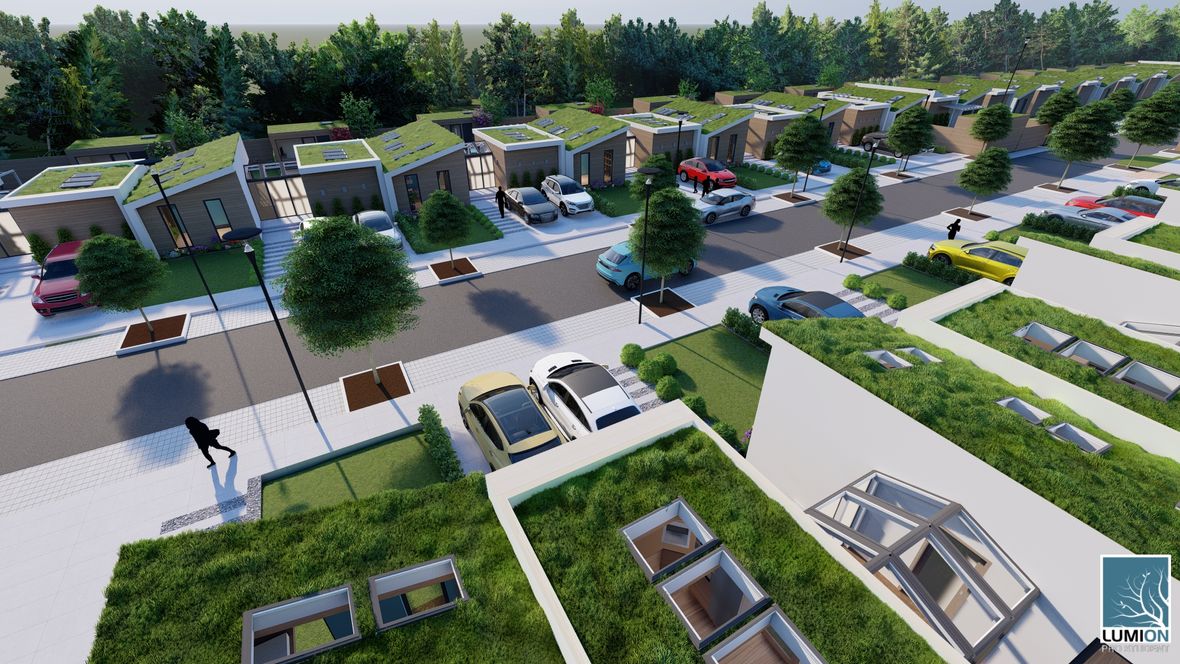 Bezbariérová atriová zástavba Árty