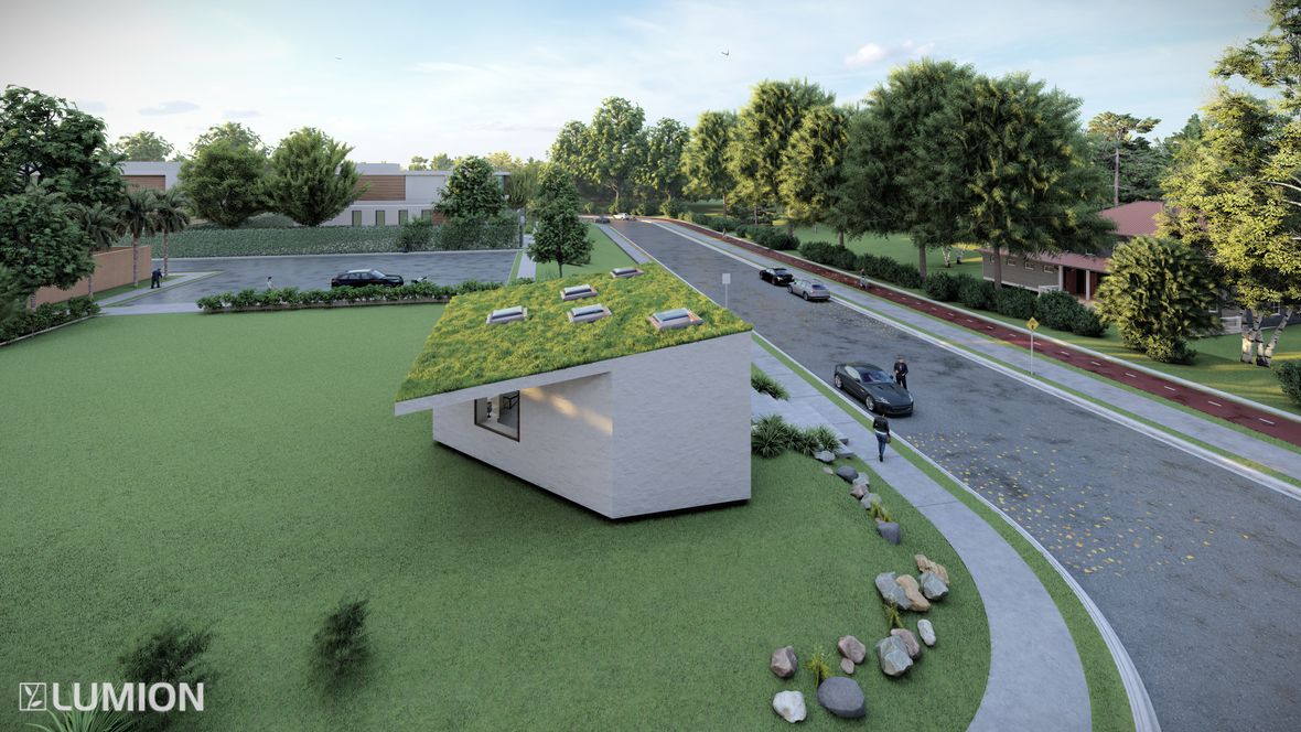 Autobusová čekárna/zastávka