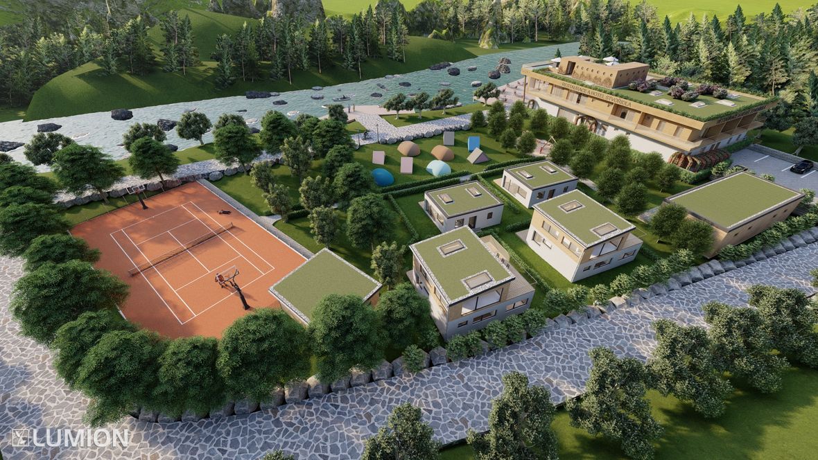 REKREAČNÍ AREÁL NA ŘECE SÁZAVĚ - STVOŘIDLA