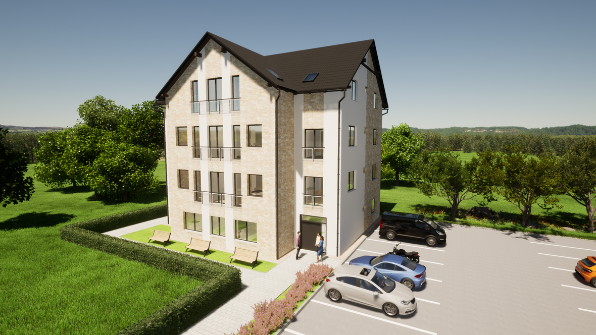 Bytový dům s kadeřnictvím