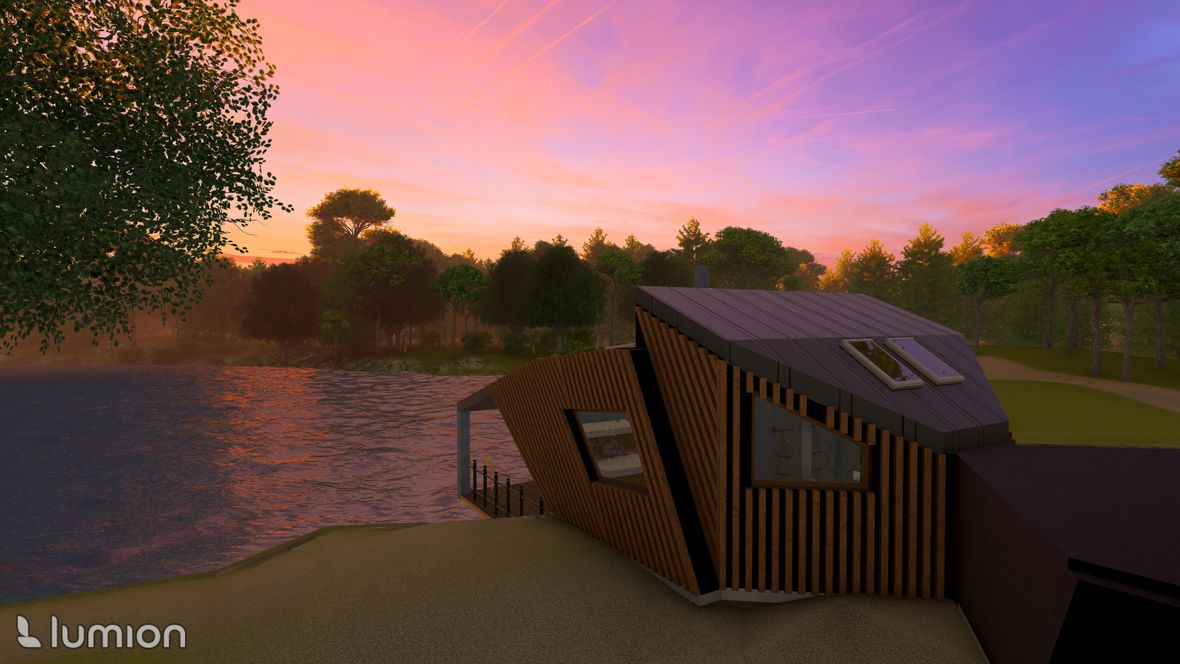 Návrh víkendové chaty