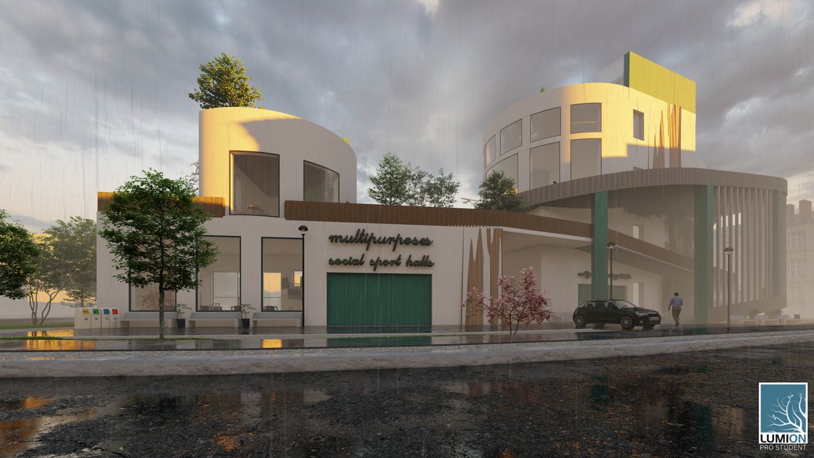 Multipurpose social sport halls