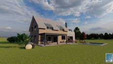  WOODEN-STONE MODERN HOUSE 