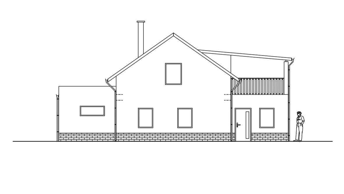 Rodinný dům s terasou