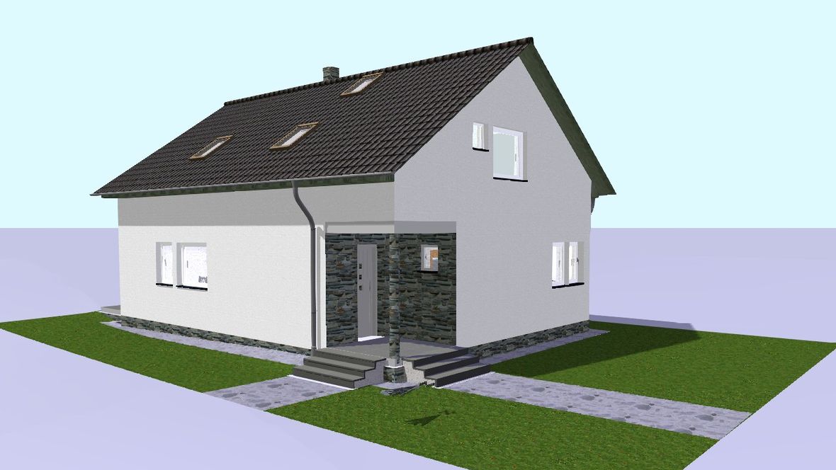 Dom so zapusteným vstupom